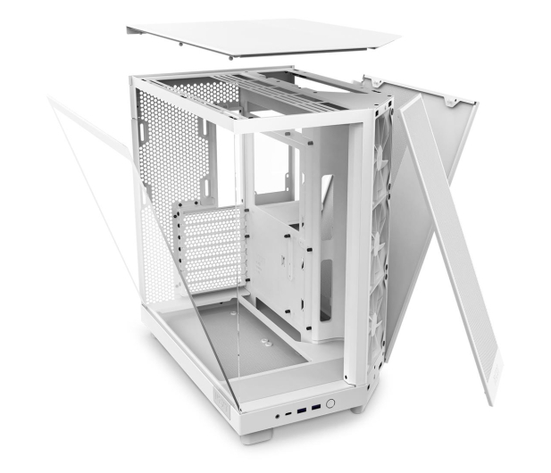 NZXT H6 Flow z oknem Biała CC-H61FW-01 - 1204454 - zdjęcie 5